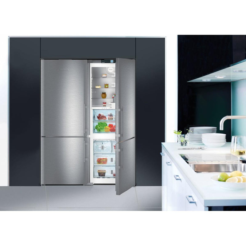 Liebherr 60-inch, 24.6 cu. ft. Built-in Refrigerator and Freezer Combo SBS 32S2 IMAGE 8