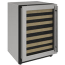 U-Line 2000 Series 4.7 cu. ft. 43-bottle Built-in Wine Cooler U-2224WCS-15A IMAGE 1
