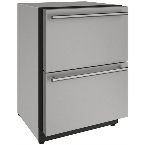 U-Line 24-inch, 4.9 cu. ft. Drawers Refrigerator U-2224DWRS-00A IMAGE 1