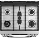GE Profile 30-inch Slide-In Dual-Fuel Range PC2S930SELSS IMAGE 2