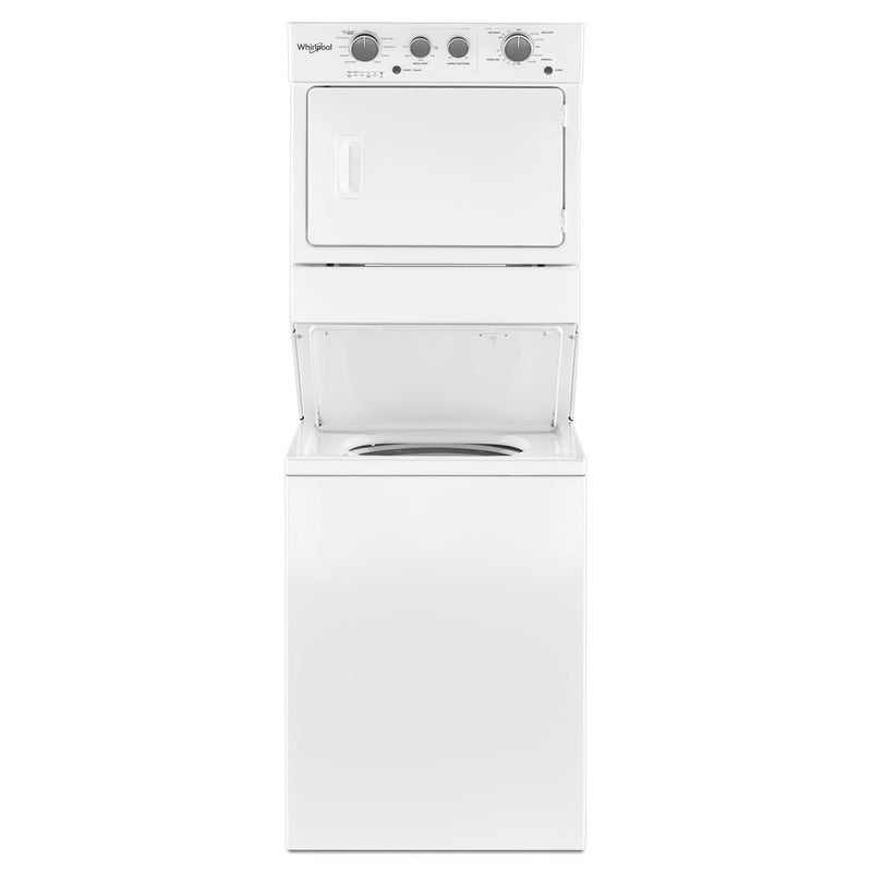 Whirlpool Stacked Washer/Dryer Electric Laundry Center WET4027HW IMAGE 2
