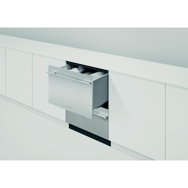 Fisher & Paykel 24-inch Built-in Double DishDrawer with SmartDrive™ Technology DD24DDFTX9 N IMAGE 4