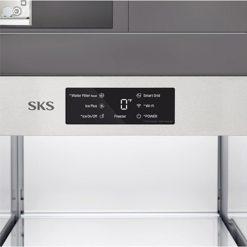 Signature Kitchen Suite 9.6 cu.ft. Upright Freezer with SmartThinQ™ Control SKSCF1801P IMAGE 3
