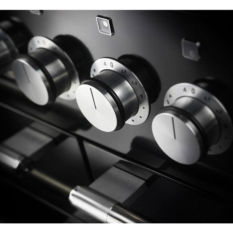 AGA 48-inch Slide-In Dual-Fuel Range with EasyClean™ Technology AMC48DF-MBL IMAGE 2