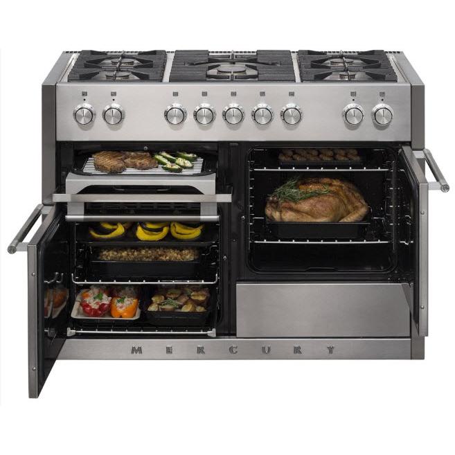 AGA 48in Mercury Dual Fuel Range AMC48DF-SS IMAGE 2