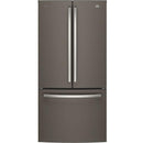 GE Profile 33-inch, 24.8 cu. ft. French 3-Door Refrigerator PNE25NMLKES IMAGE 1