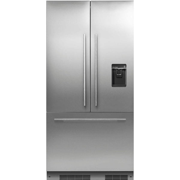 Fisher & Paykel 36-inch, 16.8 cu.ft. Built-in French 3-Door Refrigerator with ActiveSmart™ RS36A72U1 N IMAGE 1