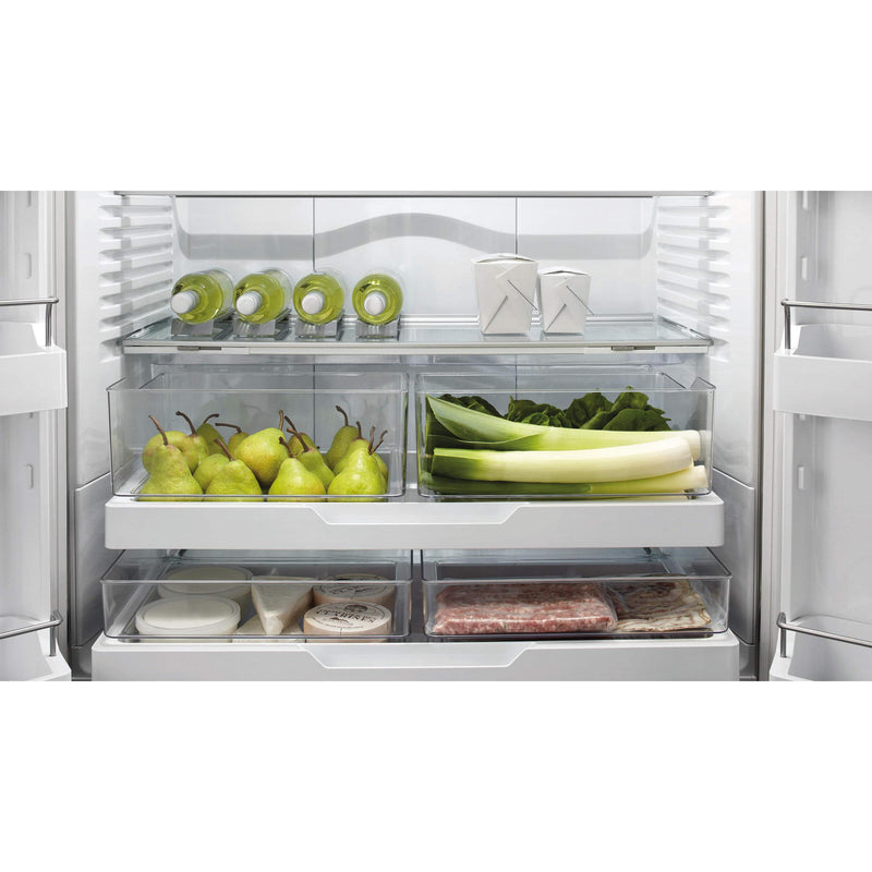 Fisher & Paykel 36-inch, 16.8 cu.ft. Built-in French 3-Door Refrigerator with ActiveSmart™ RS36A72U1 N IMAGE 3