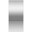 Fisher & Paykel 32-inch, 17.5 cu. ft. Counter-Depth Bottom Freezer Refrigerator with ActiveSmart™ RF170BLPX6 N IMAGE 1