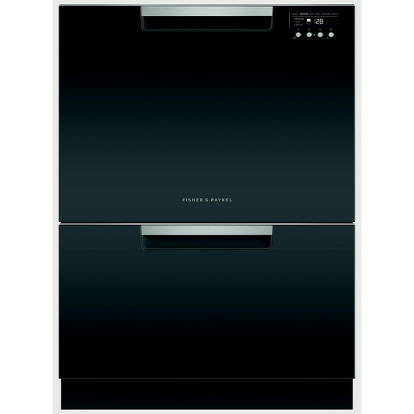 Fisher & Paykel 24-inch Built-in Double DishDrawer Dishwasher with SmartDrive™ Technology DD24DCTB9 N IMAGE 1