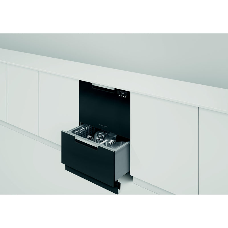 Fisher & Paykel 24-inch Built-in Double DishDrawer Dishwasher with SmartDrive™ Technology DD24DCTB9 N IMAGE 8