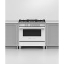 Fisher & Paykel 36-inch Freestanding Gas Range with AeroTech™ Technology OR36SCG4W1 IMAGE 4
