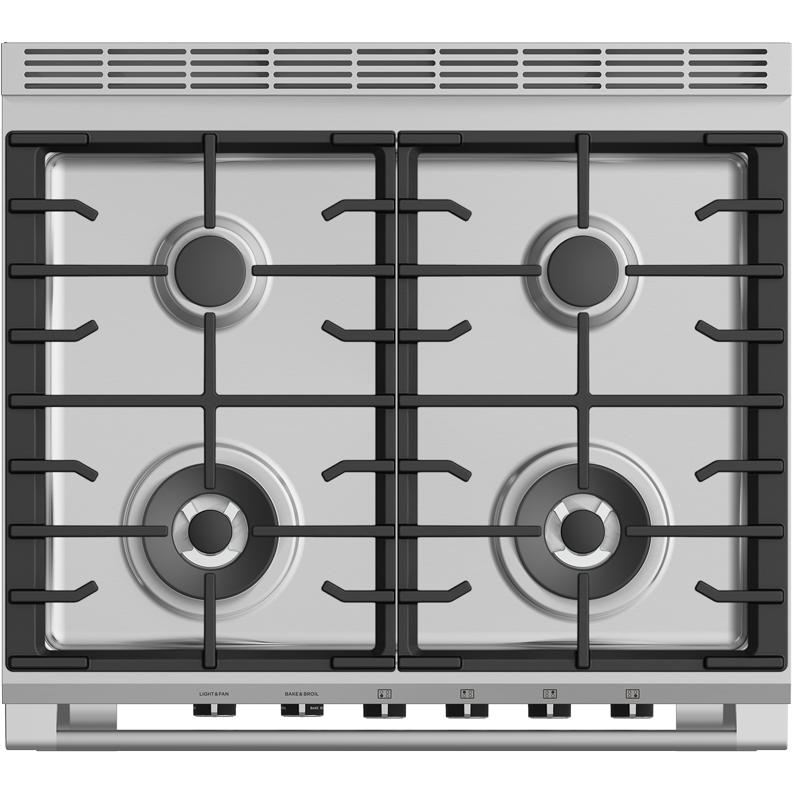 Fisher & Paykel 30-inch Freestanding Gas Range with AeroTech™ Technology OR30SCG4W1 IMAGE 3