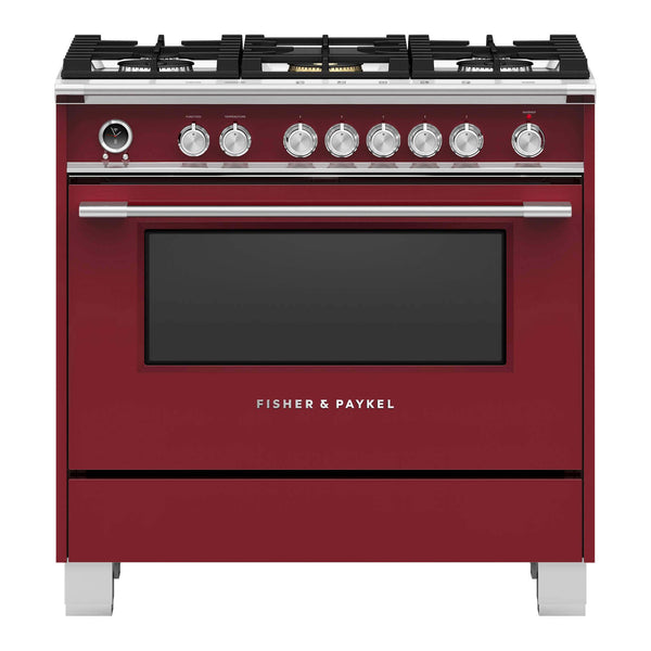 Fisher & Paykel 36-inch Freestanding Dual-Fuel Range with Aero Pastry™ OR36SCG6R1 IMAGE 1