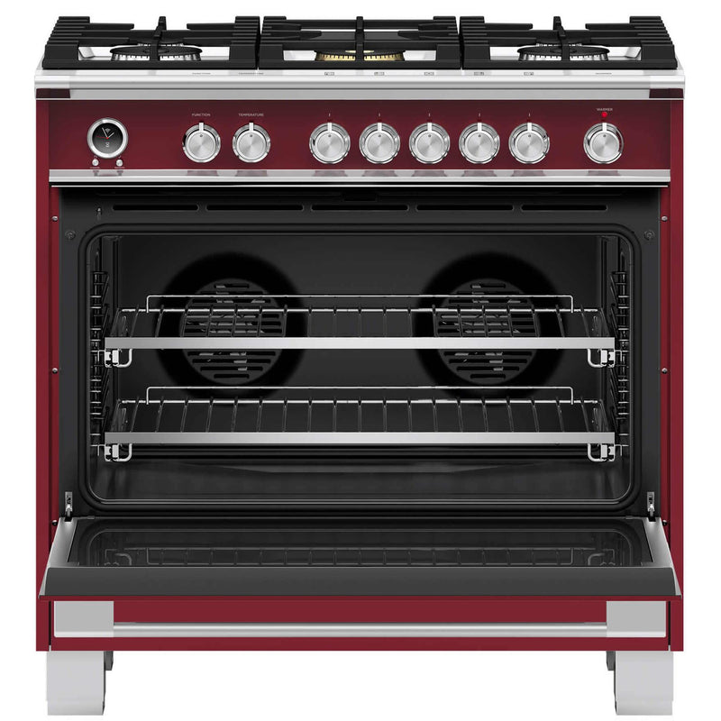 Fisher & Paykel 36-inch Freestanding Dual-Fuel Range with Aero Pastry™ OR36SCG6R1 IMAGE 2