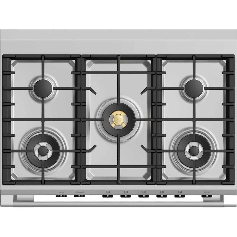 Fisher & Paykel 36-inch Freestanding Dual-Fuel Range with Aero Pastry™ OR36SCG6R1 IMAGE 3