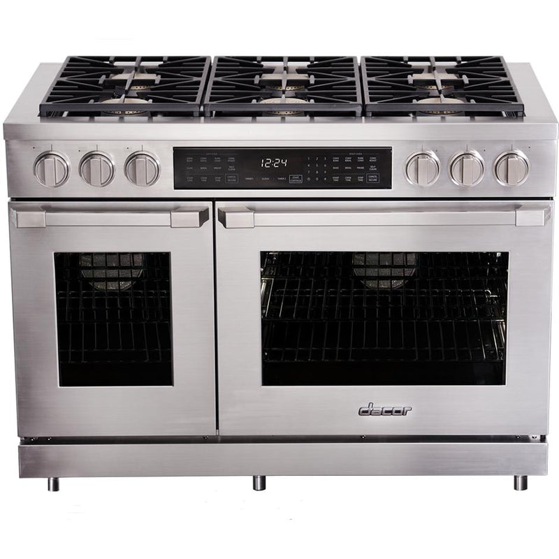 Dacor 48-inch Freestanding Dual-Fuel Range with Pure Convection™ HDPR48S-C/LP IMAGE 1