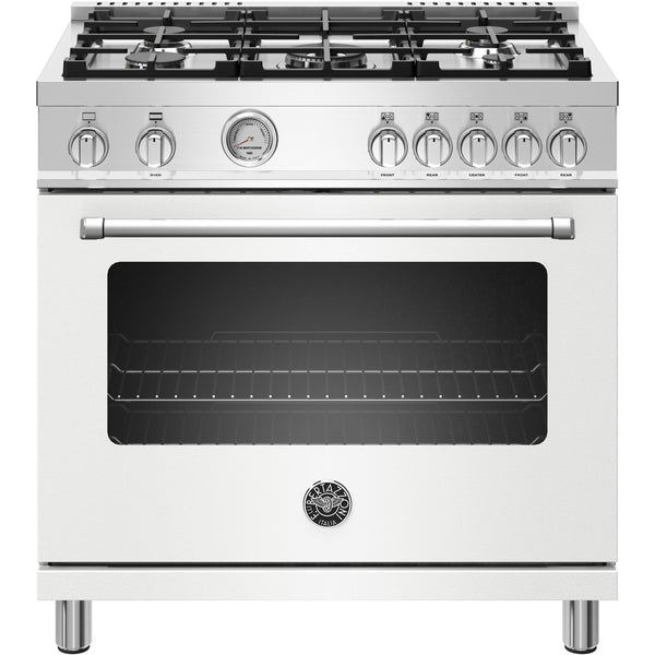 Bertazzoni 36-inch Freestanding Gas Range with Convection MAST365GASBIE IMAGE 1