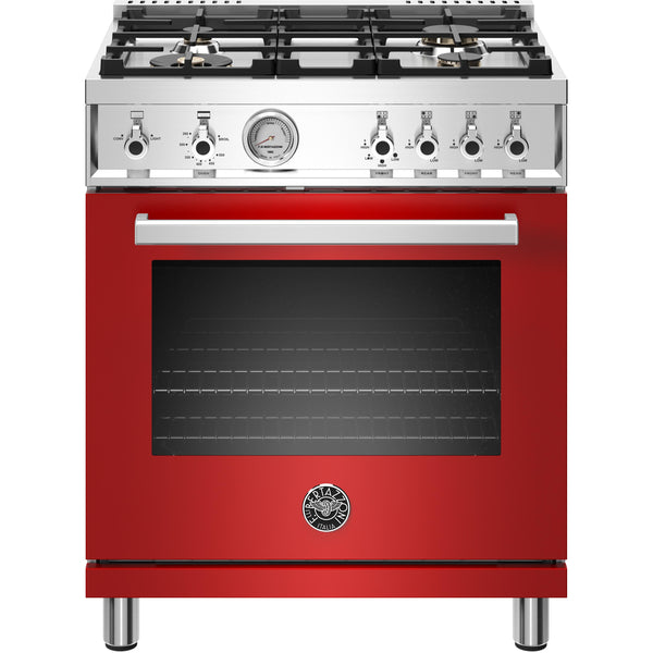 Bertazzoni 30-inch Freestanding Gas Range with Convection PROF304GASROT IMAGE 1