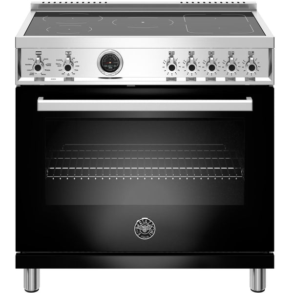 Bertazzoni 36-inch Freestanding Induction Range with Convection PROF365INSNET IMAGE 1