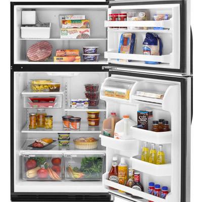 Whirlpool 33-inch, 21 cu. ft. Top Freezer Refrigerator W1TXEMFWS IMAGE 2