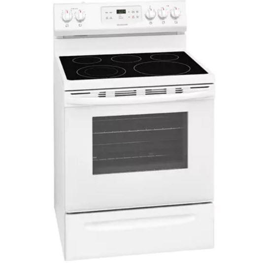 Frigidaire 30-inch Freestanding Electric Range with SpaceWise® Expandable Elements CFEF3054UW IMAGE 3