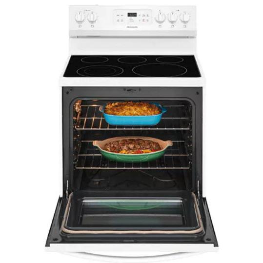 Frigidaire 30-inch Freestanding Electric Range with SpaceWise® Expandable Elements CFEF3054UW IMAGE 4