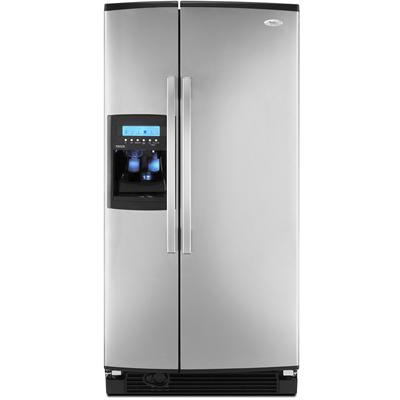 Whirlpool 33-inch, 21.8 cu. ft. Side-by-Side Refrigerator with Ice and Water GS2KVAXVS IMAGE 1