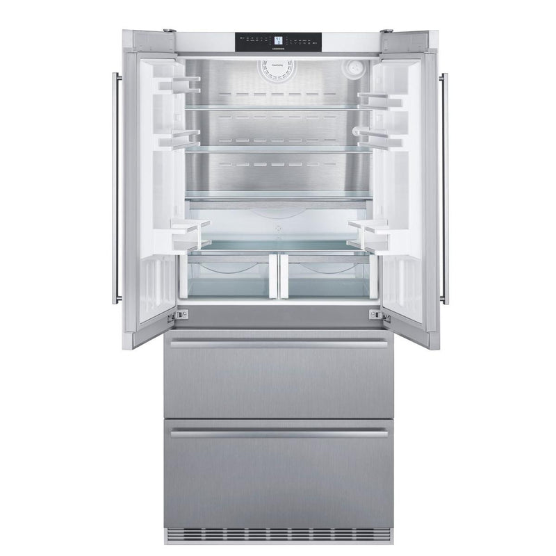 Liebherr 36-inch, 19.5 cu.ft. Freestanding French 4-Door  Refrigerator with SuperFrost CS 2082 IMAGE 2