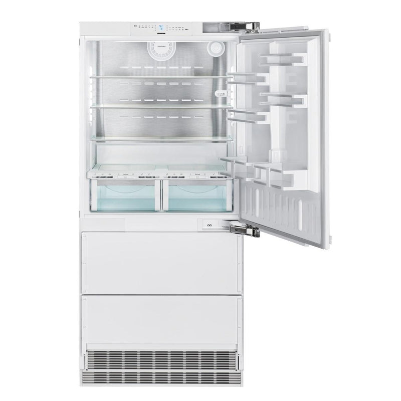 Liebherr 36-inch, 18.9 cu.ft. Built-in Bottom Freezer Refrigerator with BioFresh HCB 2080 IMAGE 2