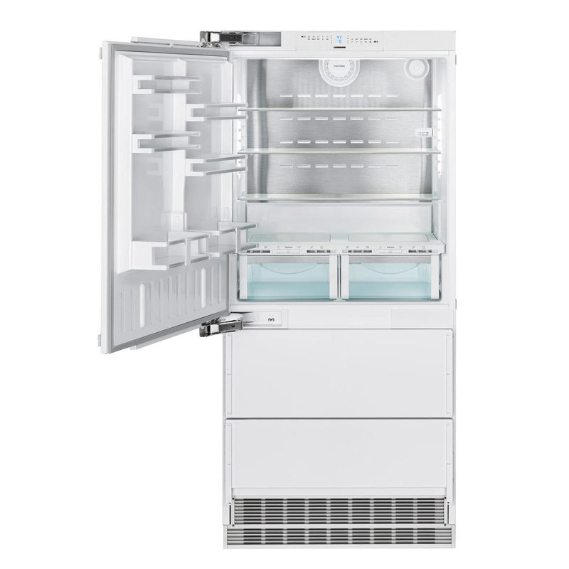 Liebherr 36-inch, 18.9 cu.ft. Built-in Bottom Freezer Refrigerator with BioFresh HCB 2081 IMAGE 2