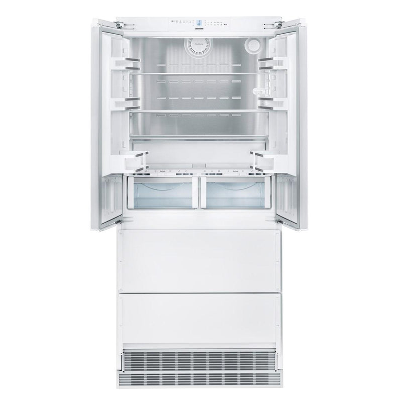 Liebherr 36-inch, 18.9 cu.ft. Built-in French 4-Door Refrigerator with BioFresh HCB 2082 IMAGE 2