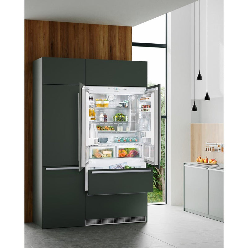 Liebherr 36-inch, 18.9 cu.ft. Built-in French 4-Door Refrigerator with BioFresh HCB 2082 IMAGE 3