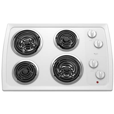 Whirlpool 30-inch Built-In Electric Cooktop RCS3014RQ IMAGE 1