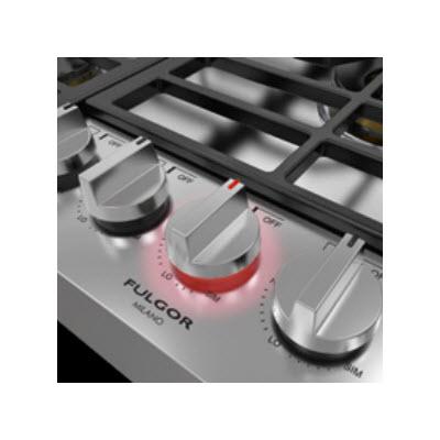 Fulgor Milano 36-inch Built-In Gas Cooktop F6PGK365S1 IMAGE 3