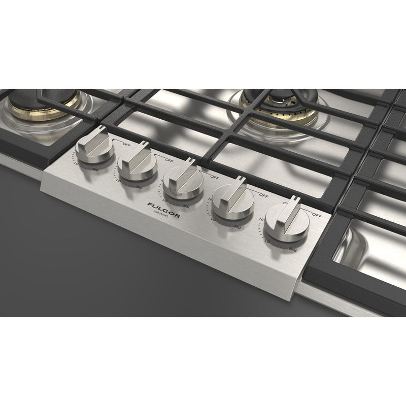 Fulgor Milano 36-inch Built-In Gas Cooktop F6PGK365S1 IMAGE 7
