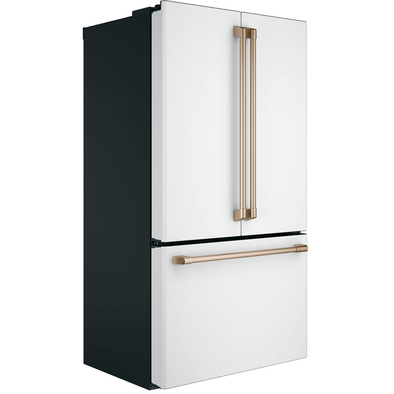 Café 36-inch, 23.1 cu.ft. Counter-Depth French 3-Door Refrigerator with WiFi Connect CWE23SP4MW2 IMAGE 2