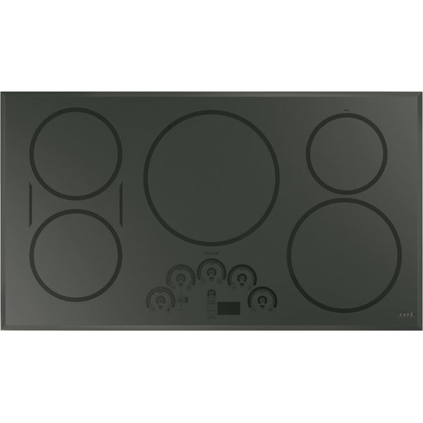Café 36-inch Built-in Electric Induction Cooktop with WiFi Connect CHP95362MSS IMAGE 1
