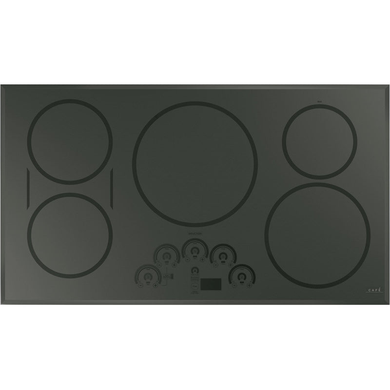 Café 36-inch Built-in Electric Induction Cooktop with WiFi Connect CHP95362MSS IMAGE 1