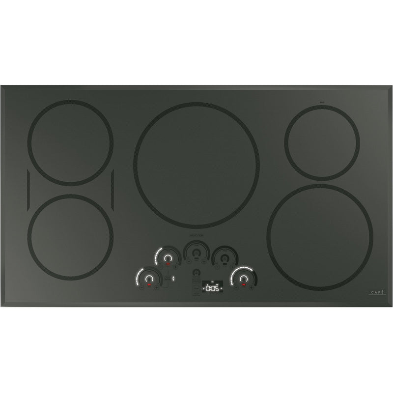 Café 36-inch Built-in Electric Induction Cooktop with WiFi Connect CHP95362MSS IMAGE 2