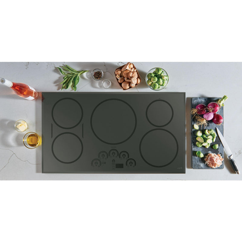 Café 36-inch Built-in Electric Induction Cooktop with WiFi Connect CHP95362MSS IMAGE 4