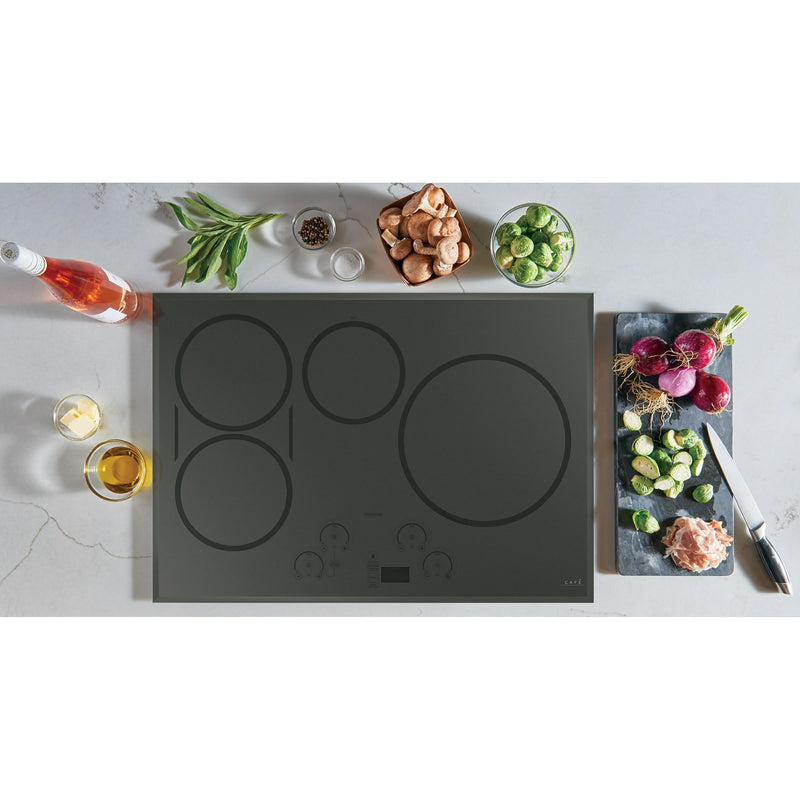 Café 30-inch Built-in Electric Induction Cooktop with WiFi Connect CHP95302MSS IMAGE 4