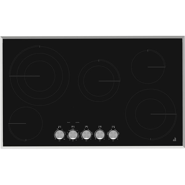 JennAir 36-inch Built-in Electric Cooktop with Dual-Choice™ Element JEC3536HS IMAGE 1