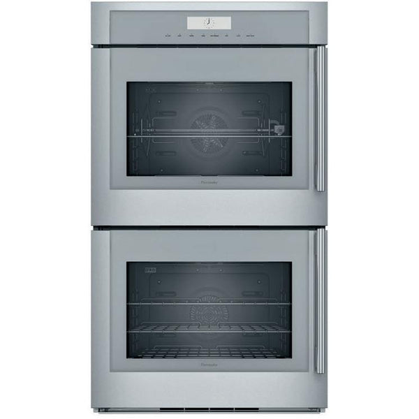 Thermador 30-inch, 9.0 cu.ft. Built-in Double Wall Oven with Home Connect MED302LWS IMAGE 1