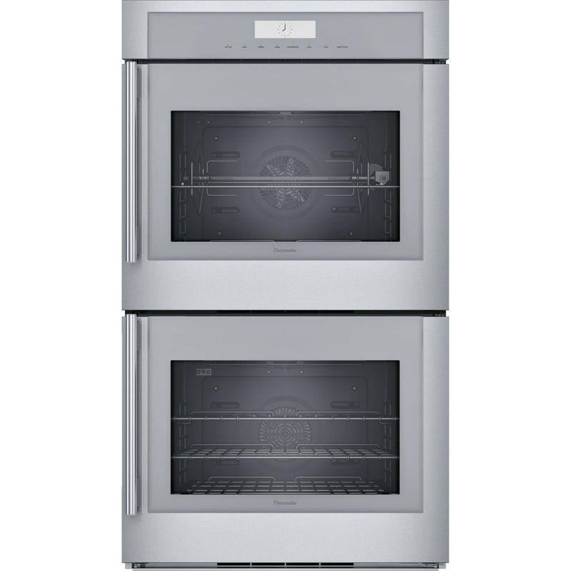 Thermador 30-inch, 9.0 cu.ft. Built-in Double Wall Oven with Home Connect MED302RWS IMAGE 1