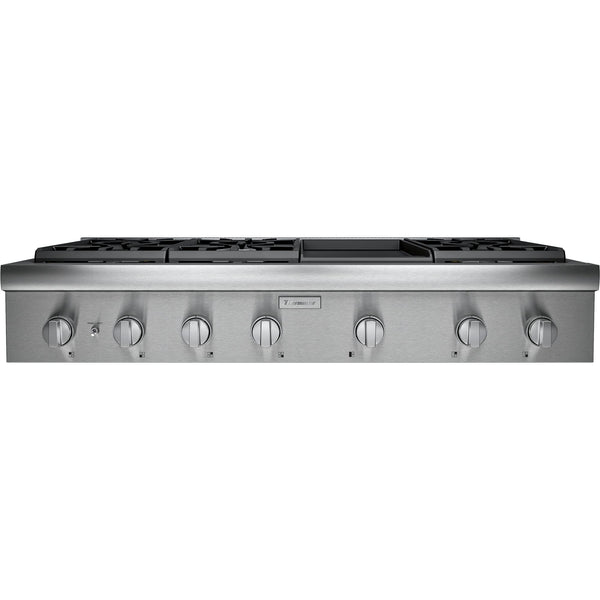 Thermador 48-inch Built-in Gas Rangetop with Griddle PCG486WD IMAGE 1