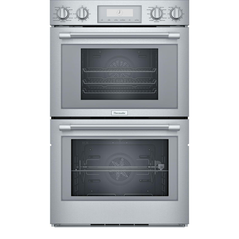 Thermador 30-inch, 7.3 cu.ft. Built-in Double Wall Oven with Home Connect PODS302W IMAGE 1