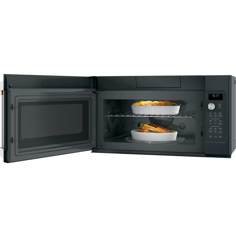 Café 30-inch, 1.7 cu.ft. Over-the-Range Microwave Oven with Convection CVM517P3MD1 IMAGE 4