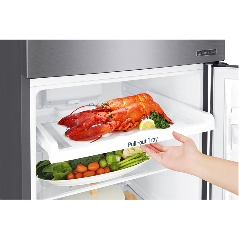 LG 24-inch, 11 cu. ft. Counter-Depth Top Freezer Refrigerator LTNC11131V IMAGE 10