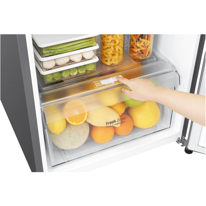 LG 24-inch, 11 cu. ft. Counter-Depth Top Freezer Refrigerator LTNC11131V IMAGE 7